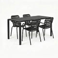 Hospitality furniture - Aluminum Garden Table & Armchair Set (4) - www.oroatrade.com