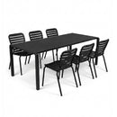 Hospitality furniture - Aluminum Garden Table & Chair Set (6) - www.oroatrade.com