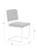 Cantilevered Dining Chairs (2) | Zuiver Ridge | Oroatrade.com