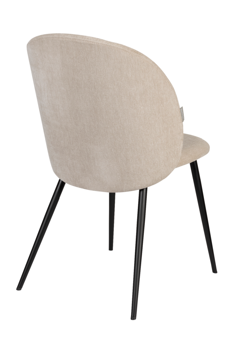 Velvet Curved Dining Chairs (2) | Zuiver Cozy | Oroatrade.com