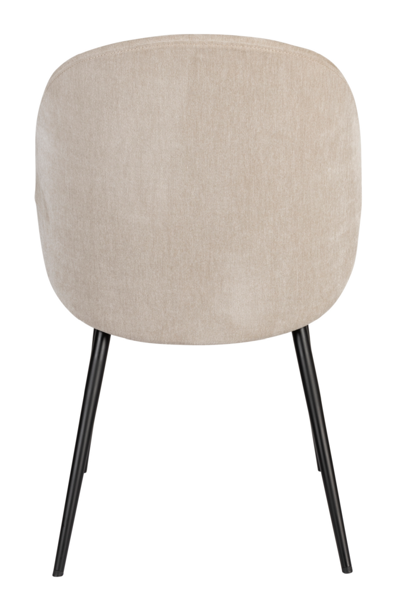 Velvet Curved Dining Chairs (2) | Zuiver Cozy | Oroatrade.com