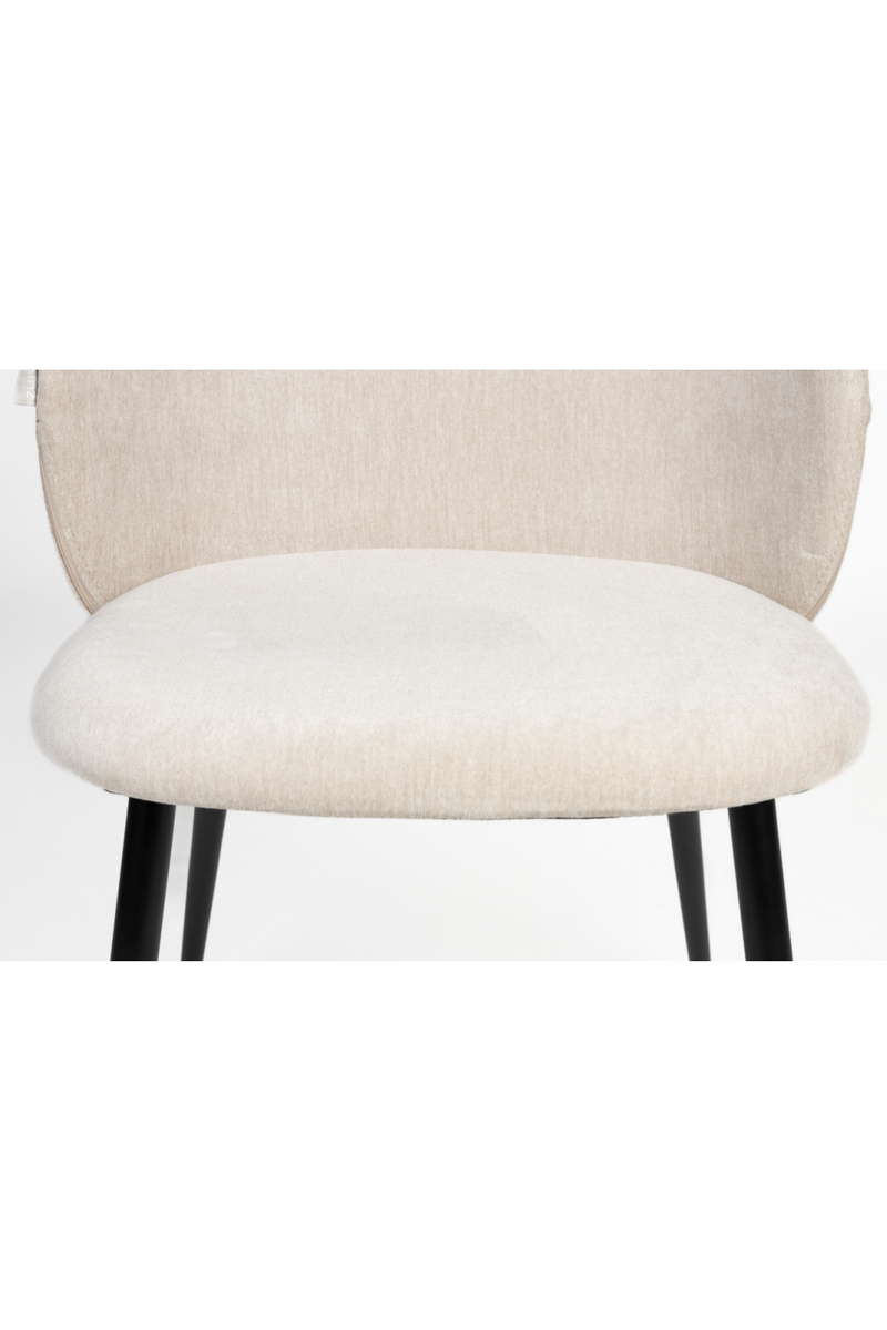 Velvet Curved Dining Chairs (2) | Zuiver Cozy | Oroatrade.com