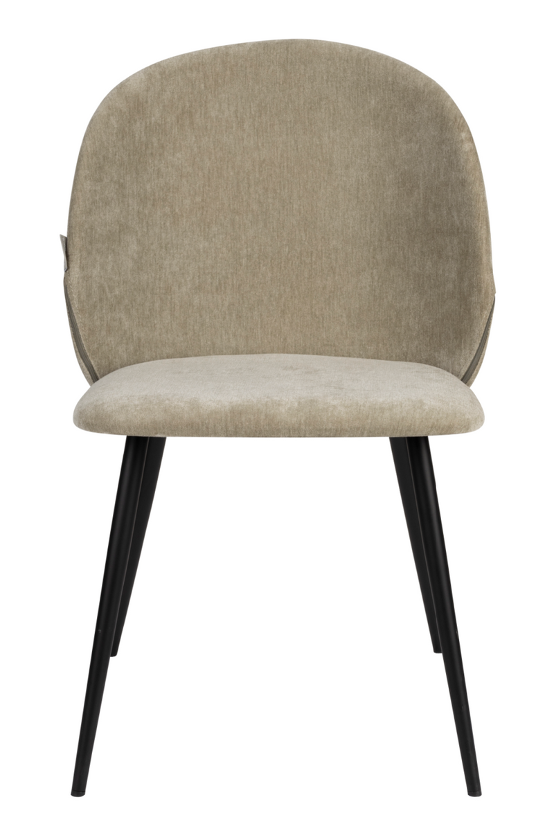 Velvet Curved Dining Chairs (2) | Zuiver Cozy | Oroatrade.com