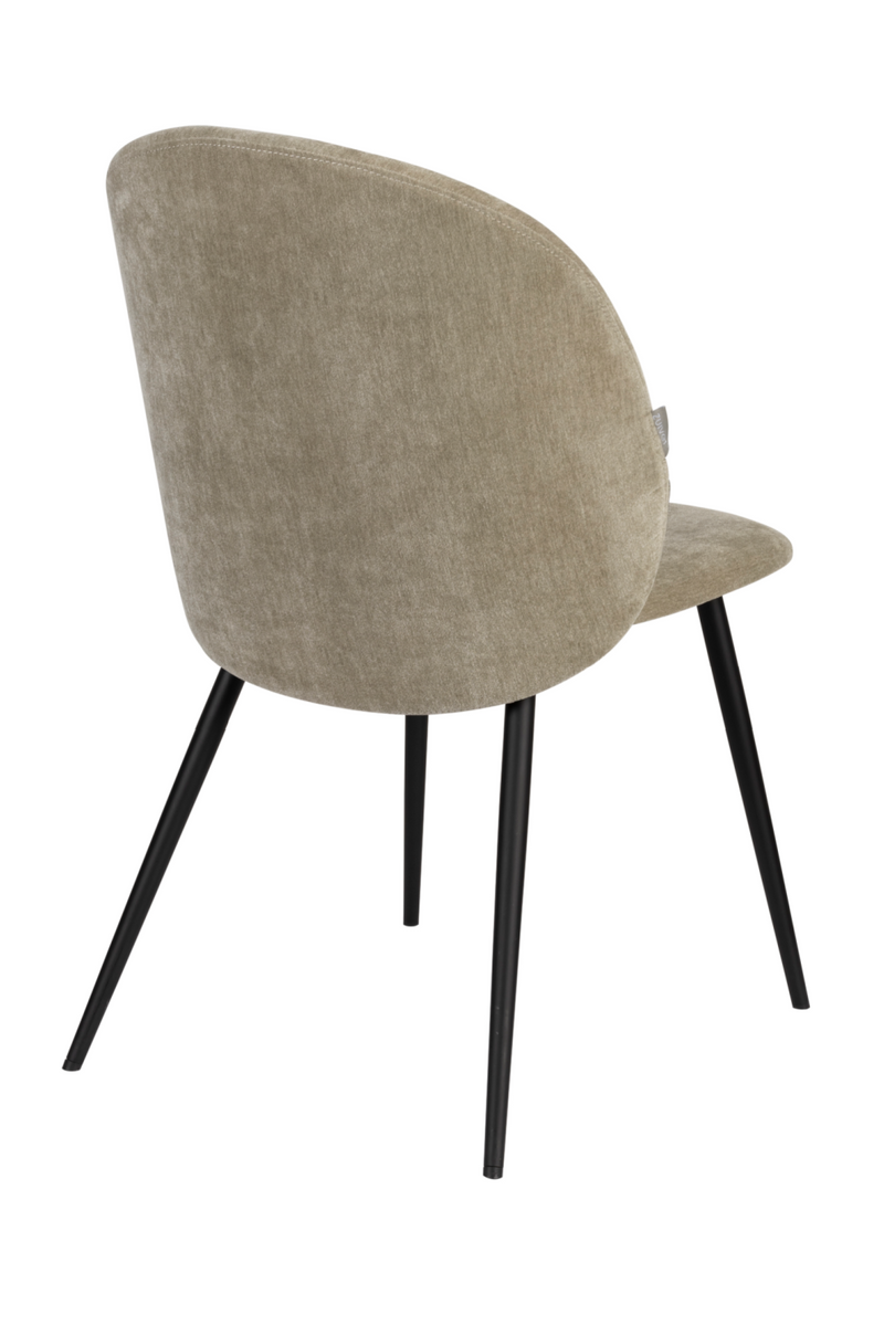 Velvet Curved Dining Chairs (2) | Zuiver Cozy | Oroatrade.com