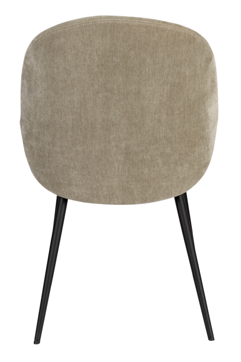 Velvet Curved Dining Chairs (2) | Zuiver Cozy | Oroatrade.com