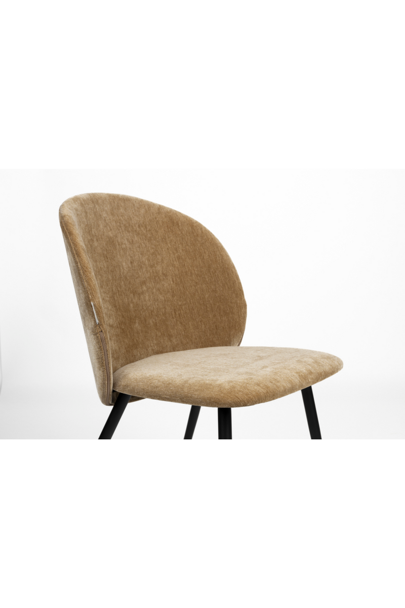 Velvet Curved Dining Chairs (2) | Zuiver Cozy | Oroatrade.com