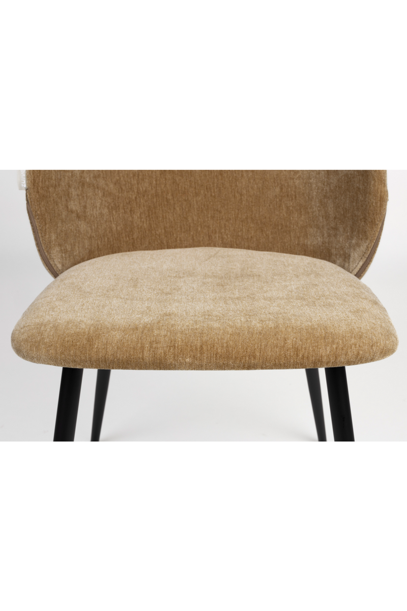 Velvet Curved Dining Chairs (2) | Zuiver Cozy | Oroatrade.com