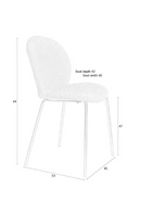 Minimalist Dining Chair Set (2) | Zuiver Bonnet | Oroatrade.com