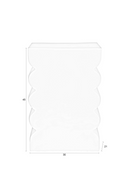 Scalloped Modern Stool | Zuiver Curves | Oroatrade.com