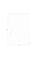 Hourglass Modern Stool | Zuiver Cones | Oroatrade.com