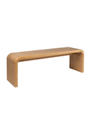 Oak Curved Bench | Zuiver Brave | Oroatrade.com