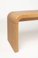 Oak Curved Bench | Zuiver Brave | Oroatrade.com