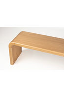 Oak Curved Bench | Zuiver Brave | Oroatrade.com
