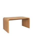 Oak Curved Dining Table | Zuiver Brave | Oroatrade.com