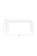 Oak Curved Dining Table | Zuiver Brave | Oroatrade.com