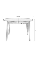 Scandinavian Extendable Dining Table | Zuiver Twist | Oroatrade.com