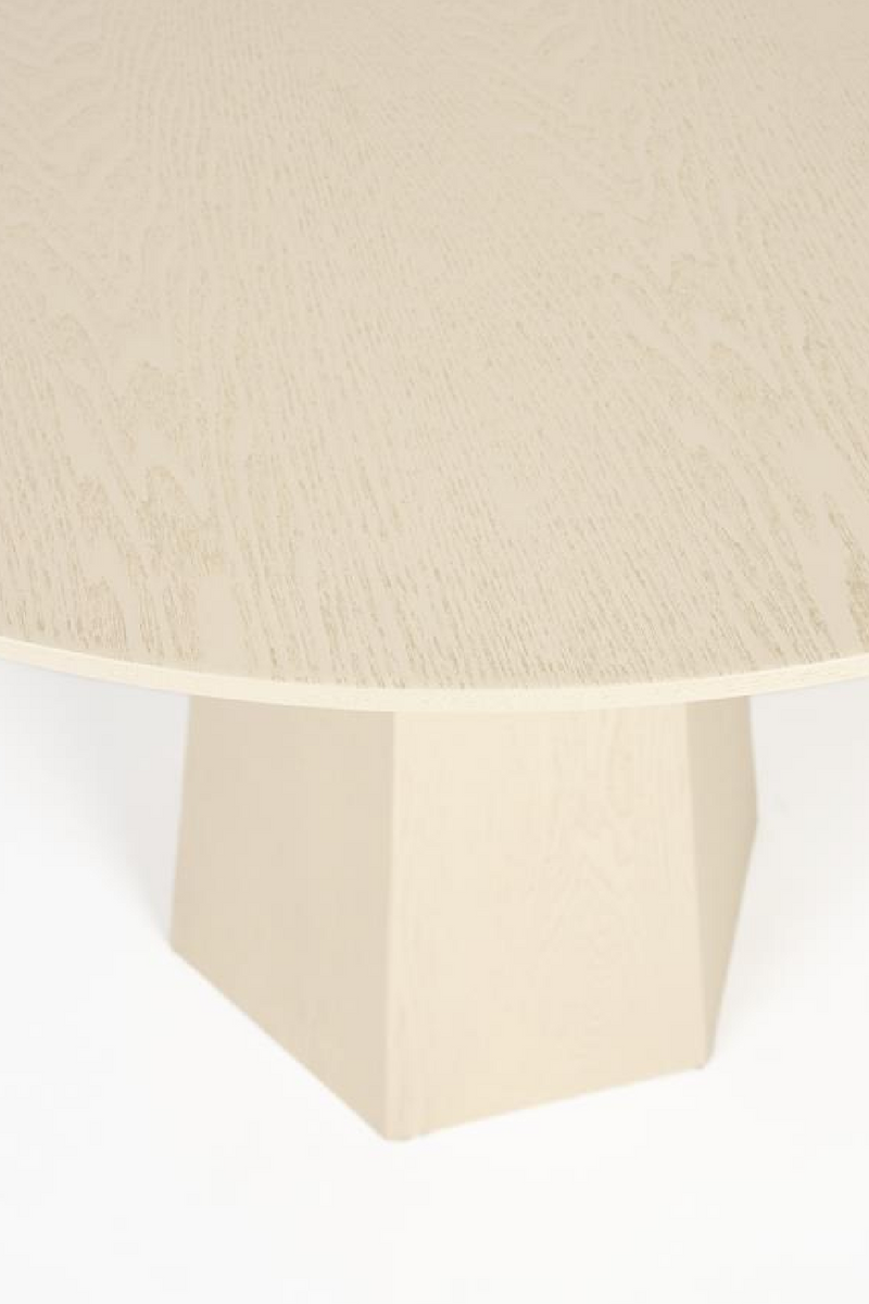 Ash Pedestal Round Table | Zuiver Pilar | Oroatrade.com