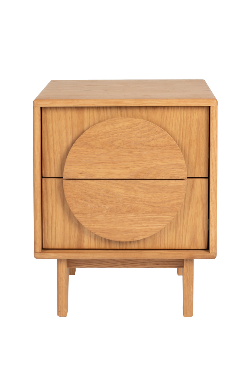 Oak Bedside Table | Zuiver Groove | Oroatrade.com