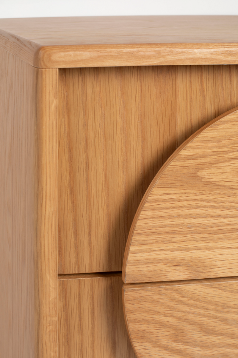 Oak Bedside Table | Zuiver Groove | Oroatrade.com