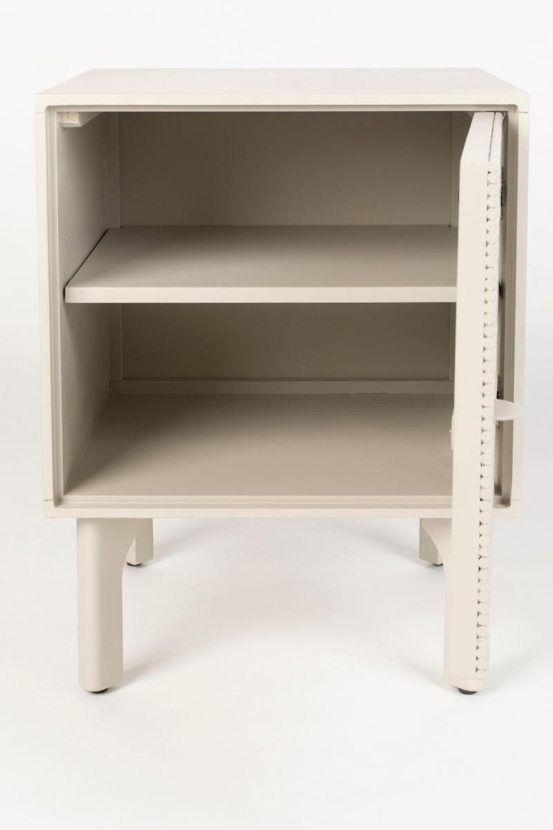 Beige 1-Door Bed Stand | Zuiver Morning | Oroatrade.com