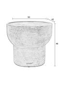 Minimalist Travertine Side Table | Zuiver Noble | Oroatrade.com