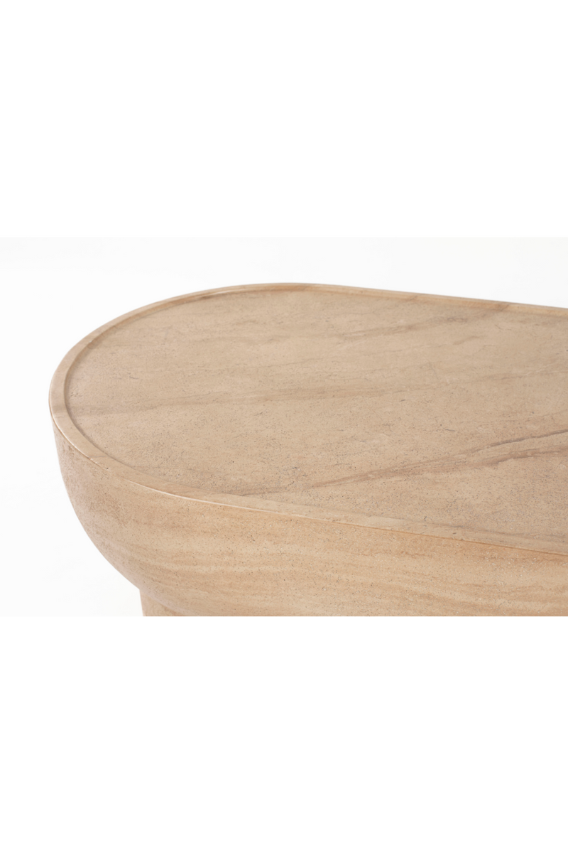 Minimalist Travertine Coffee Table | Zuiver Noble | Oroatrade.com