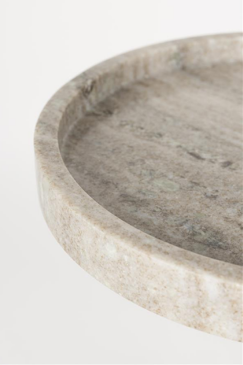 Brown Marble Side Table | Zuiver Cocktail | Oroatrade.com