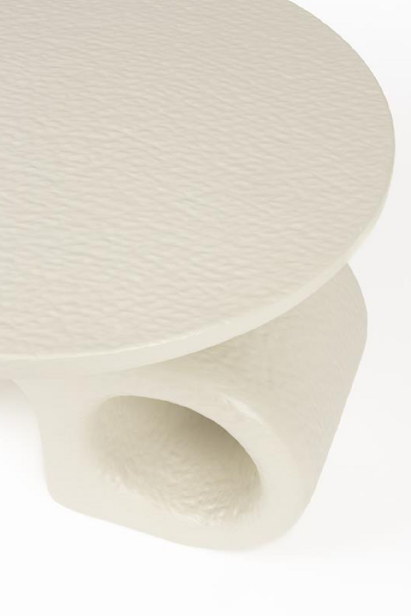 Beige Sculptural Side Table | Zuiver Hermit | Oroatrade.com