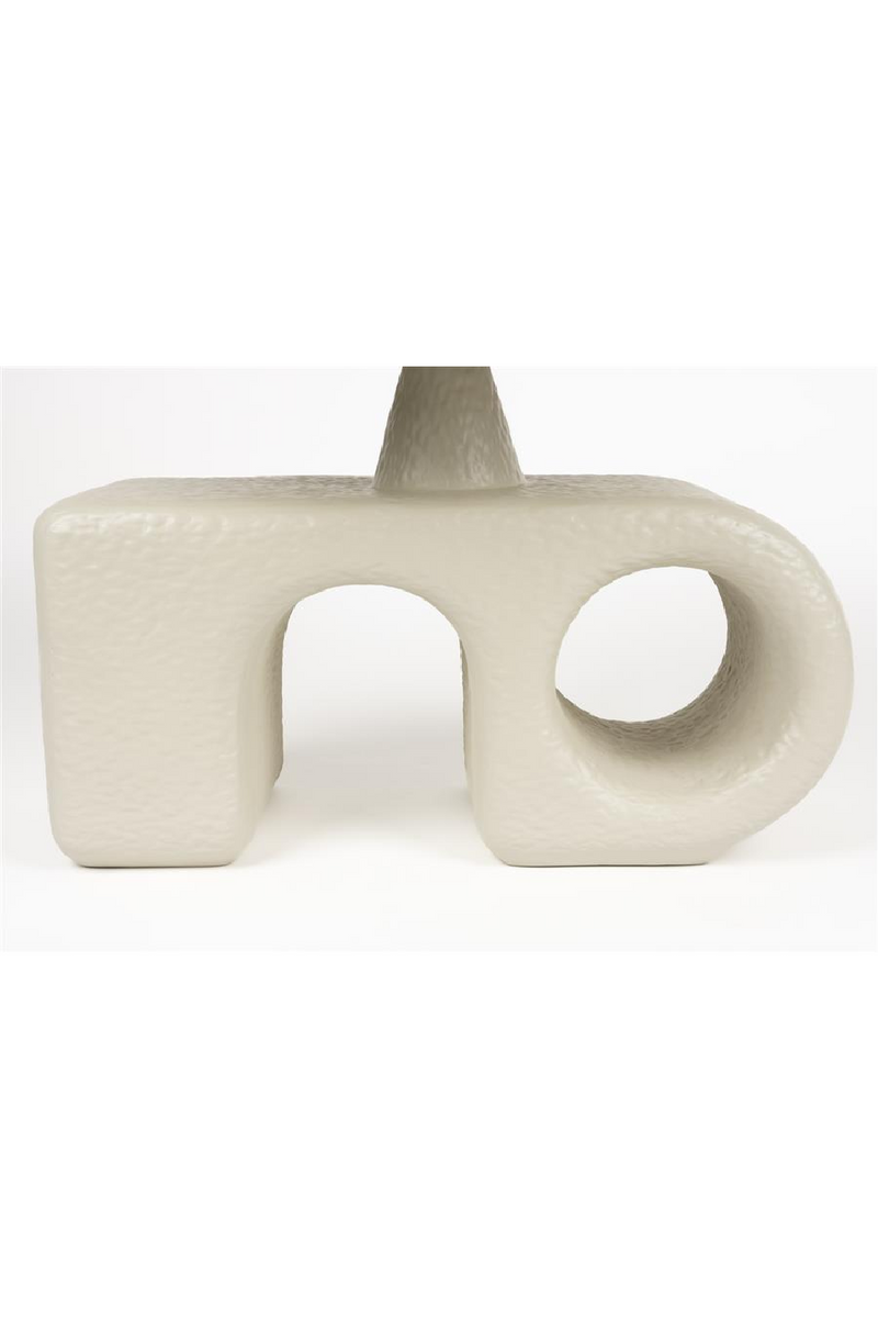 Beige Sculptural Side Table | Zuiver Hermit | Oroatrade.com