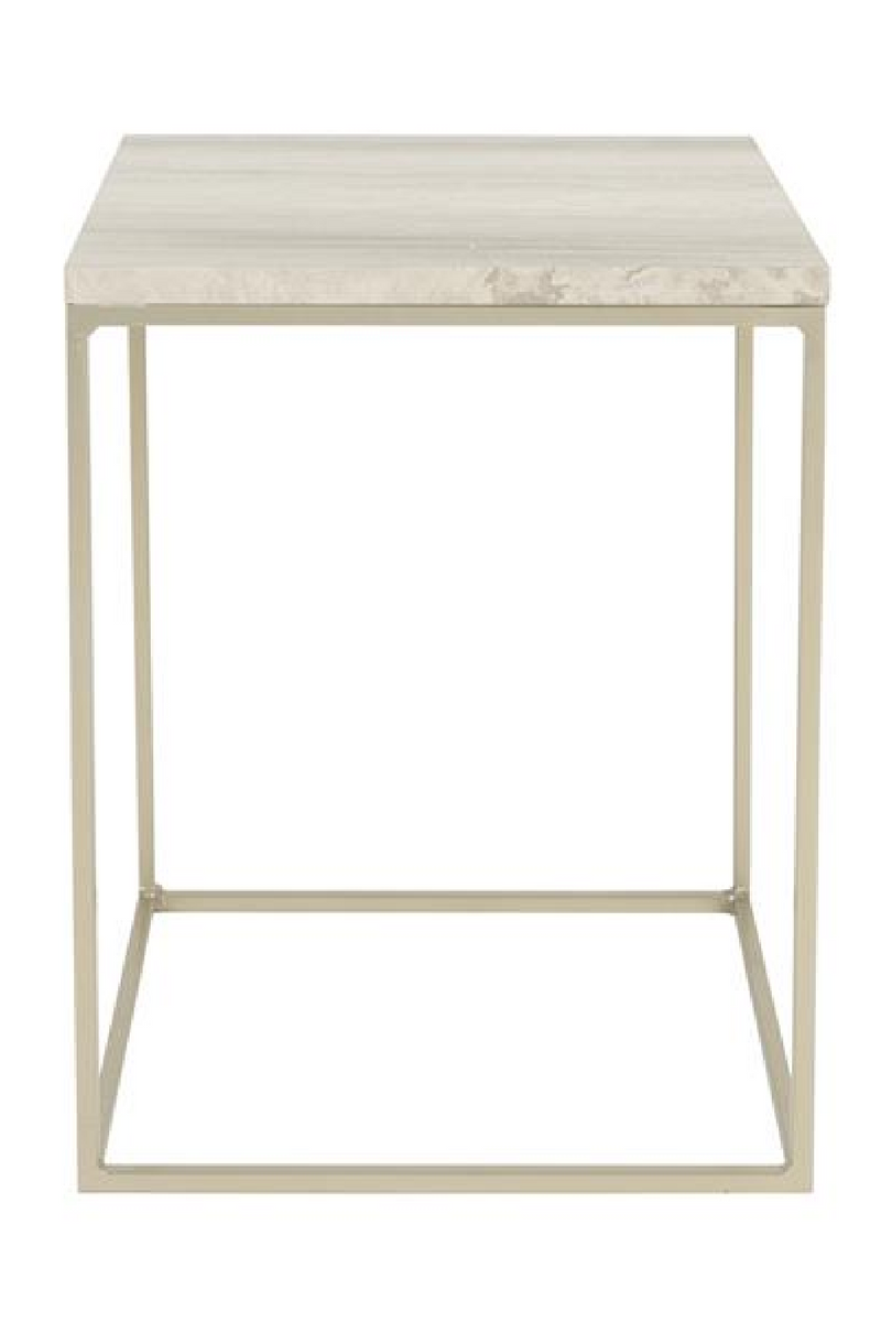 Gray Marble Side Table | Zuiver Stray | Oroatrade.com