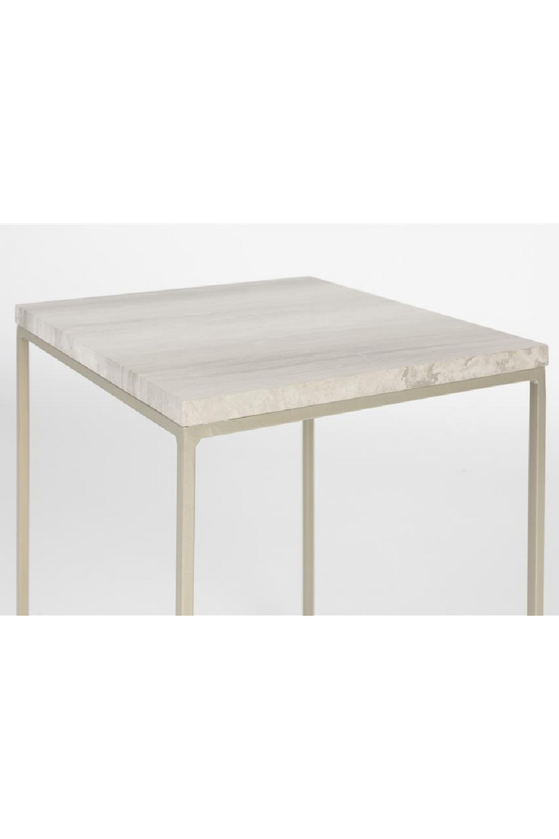 Gray Marble Side Table | Zuiver Stray | Oroatrade.com