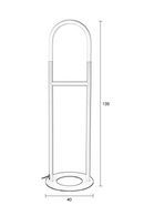 Sculptural Beige Floor Lamp | Zuiver Arch | Oroatrade.com