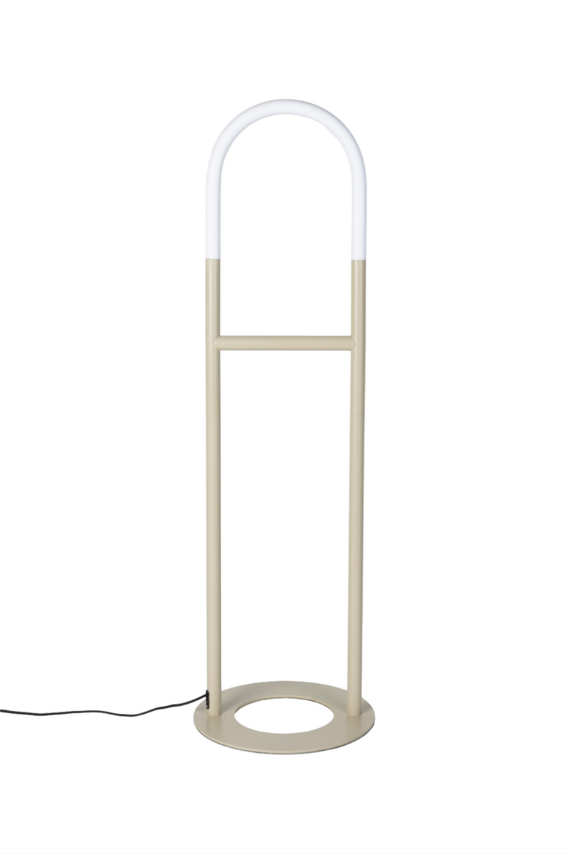 Sculptural Beige Floor Lamp | Zuiver Arch | Oroatrade.com