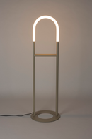 Sculptural Beige Floor Lamp | Zuiver Arch | Oroatrade.com