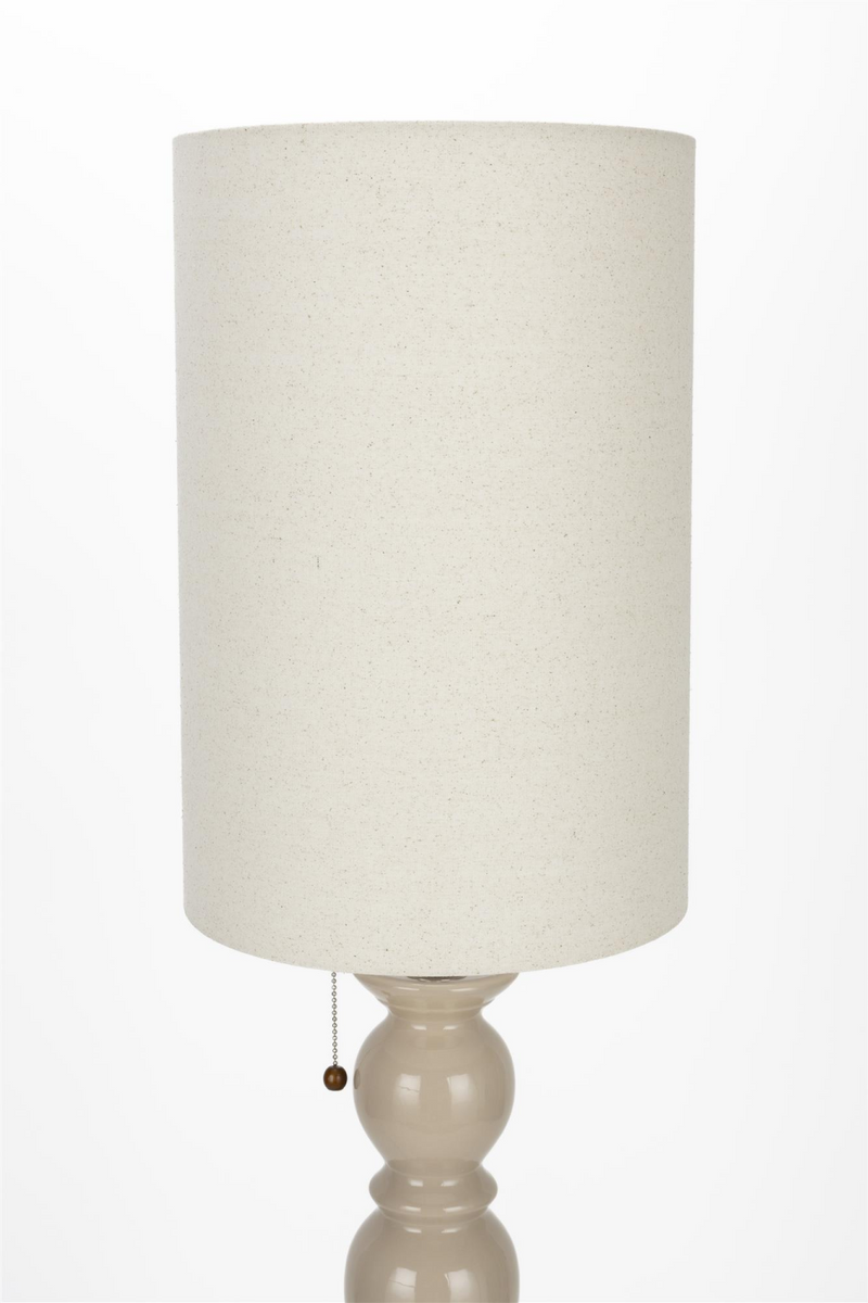 Beige Ceramic Floor Lamp | Zuiver Brew | Oroatrade.com