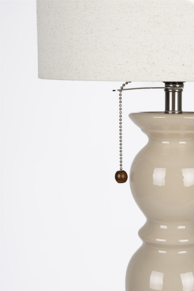 Beige Ceramic Floor Lamp | Zuiver Brew | Oroatrade.com