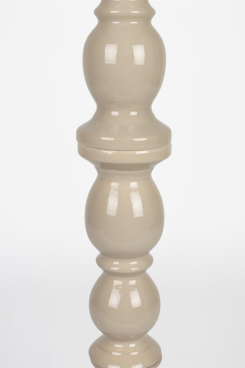 Beige Ceramic Floor Lamp | Zuiver Brew | Oroatrade.com