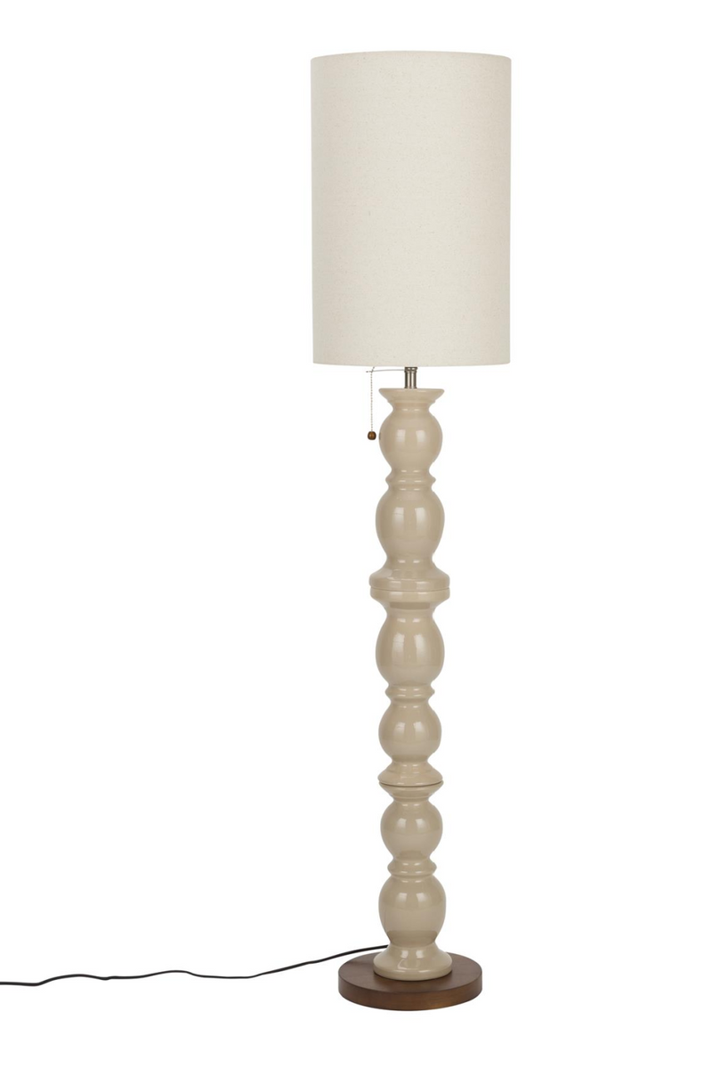 Beige Ceramic Floor Lamp | Zuiver Brew | Oroatrade.com