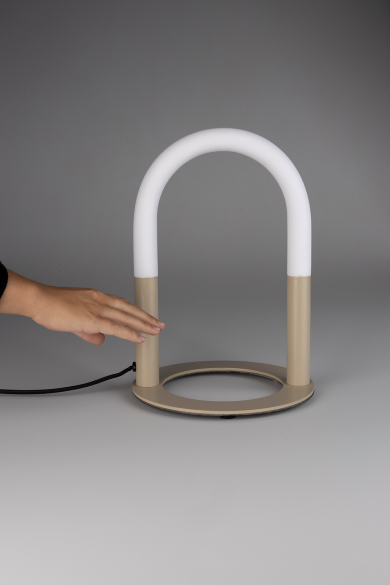 Sculptural Beige Table Lamp | Zuiver Arch | Oroatrade.com