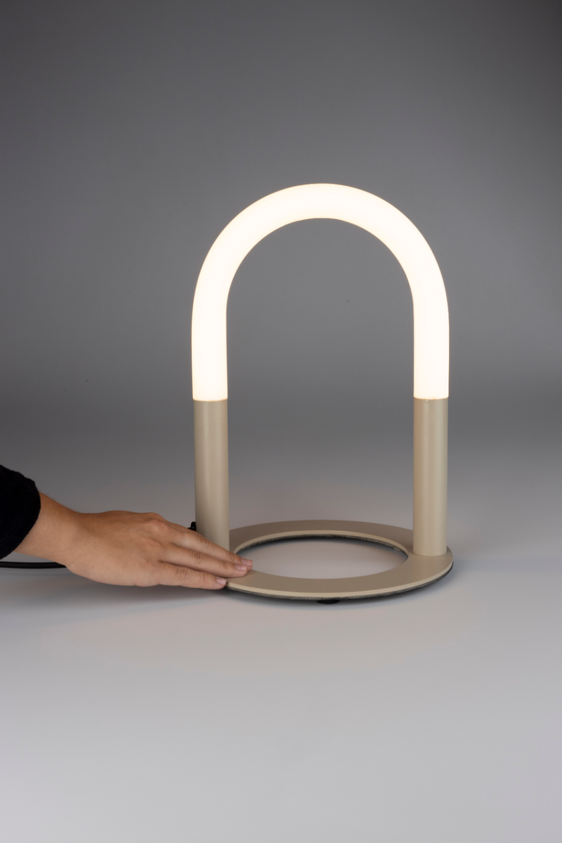 Sculptural Beige Table Lamp | Zuiver Arch | Oroatrade.com