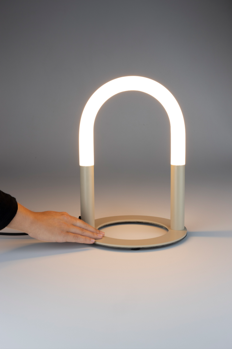 Sculptural Beige Table Lamp | Zuiver Arch | Oroatrade.com