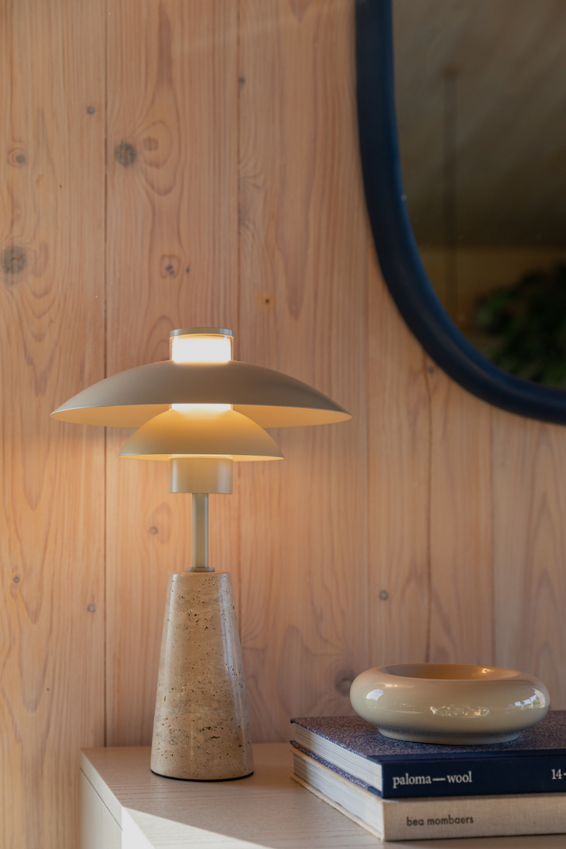 Beige Metal Table Lamp | Zuiver Cole | Oroatrade.com