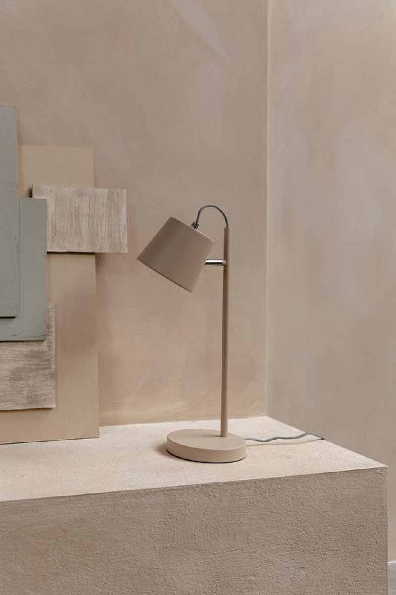 Beige Metal Table Lamp | Zuiver Buckle Head | Oroatrade.com