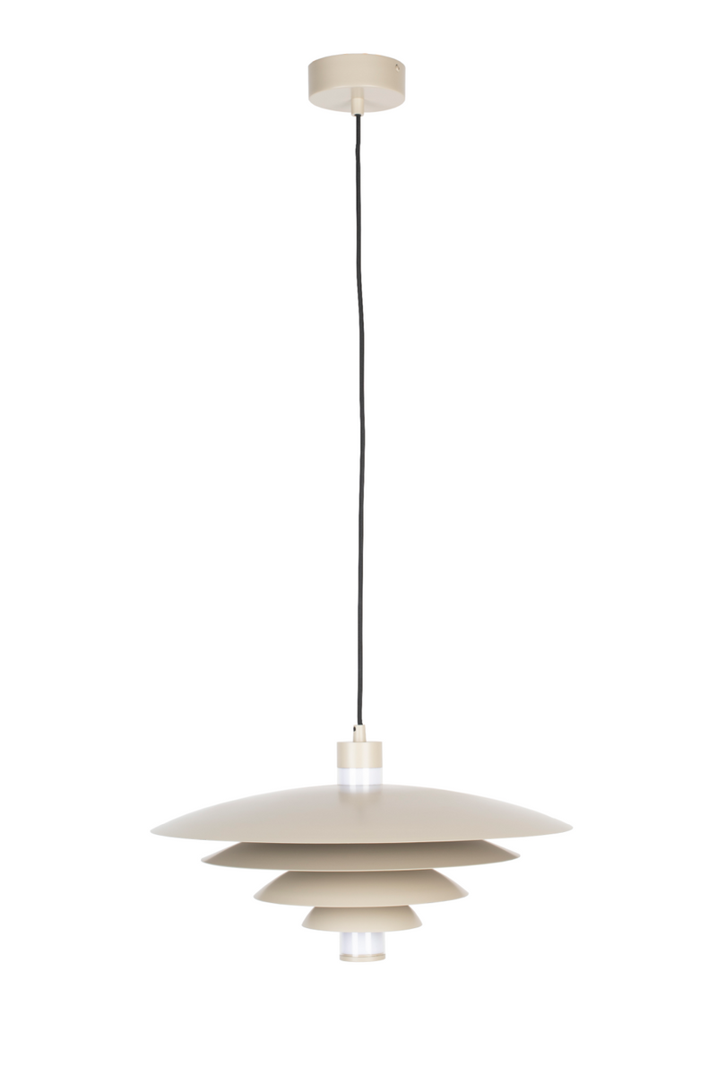 Beige Metal Pendant Lamp | Zuiver Cole | Oroatrade.com