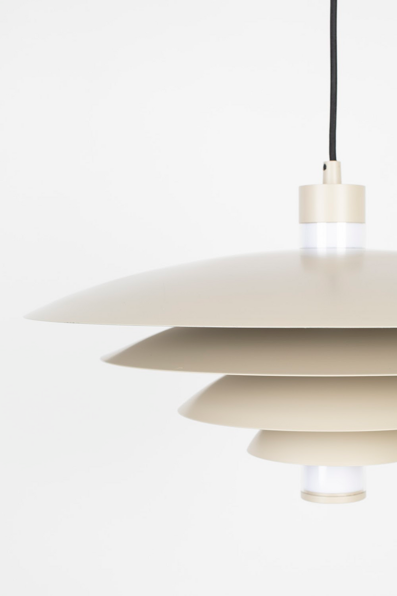 Beige Metal Pendant Lamp | Zuiver Cole | Oroatrade.com