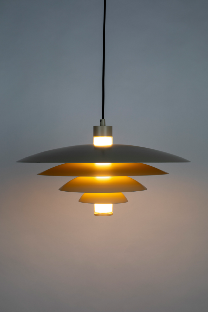 Beige Metal Pendant Lamp | Zuiver Cole | Oroatrade.com