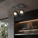 Hospitality furniture - Silver Galvanized Spot Light - www.oroatrade.com