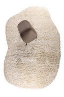 Beige  Wool Carpet 6'5" x 9'5" | Zuiver Tasty | Oroatrade.com