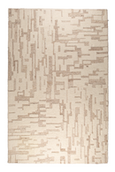 Beige Wool Patterned Carpet | Zuiver Hills | Oroatrade.com