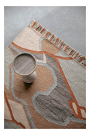 Hand-woven Fringed Carpet 5' x 8' | Zuiver Saigon | Oroatrade.com